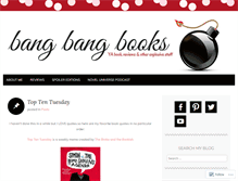 Tablet Screenshot of bangbangbookblog.com